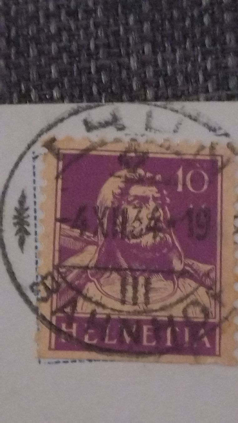 Cartoline postali: Thun Château  – Usato da Farvagny-le-Grand venduto da LaCaverne 3