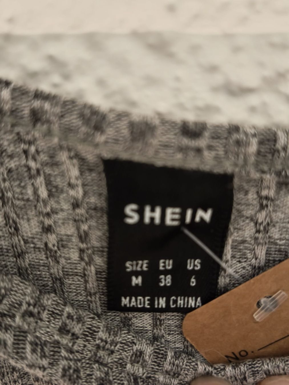 Shein Vestiti: Shein Kleid, Grau, Grösse M (38) – Nuovo (secondo la descrizione) da Emmetten venduto da SecondhandSiska 5