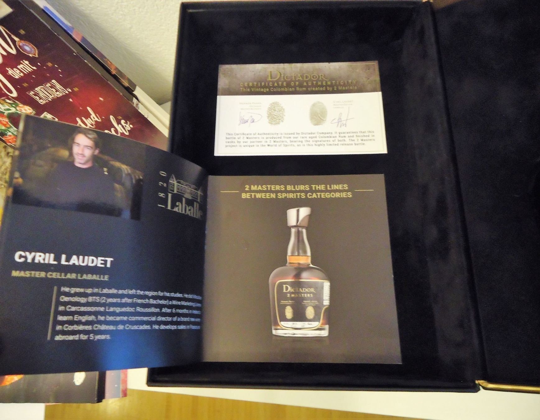 Spirituosen: RUM DICTADOR 2 MASTERS 1976 – Neu und originalverpackt aus Elsau von Rumsammler 8
