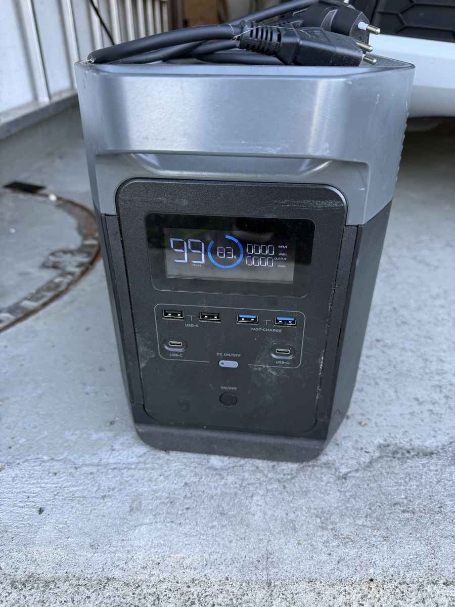 Ecoflow Dispositivi a energia solare: EcoFlow DELTA Tragbare Powerstation EF3 Pro 1260Wh 50.4V – Usato da Wohlen AG venduto da juerg.w 4