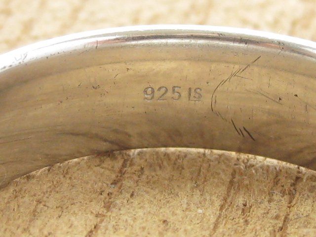 Anelli: Vintage Bandring Ring Silber 925 – Usato da Ermatingen venduto da Decovin 5