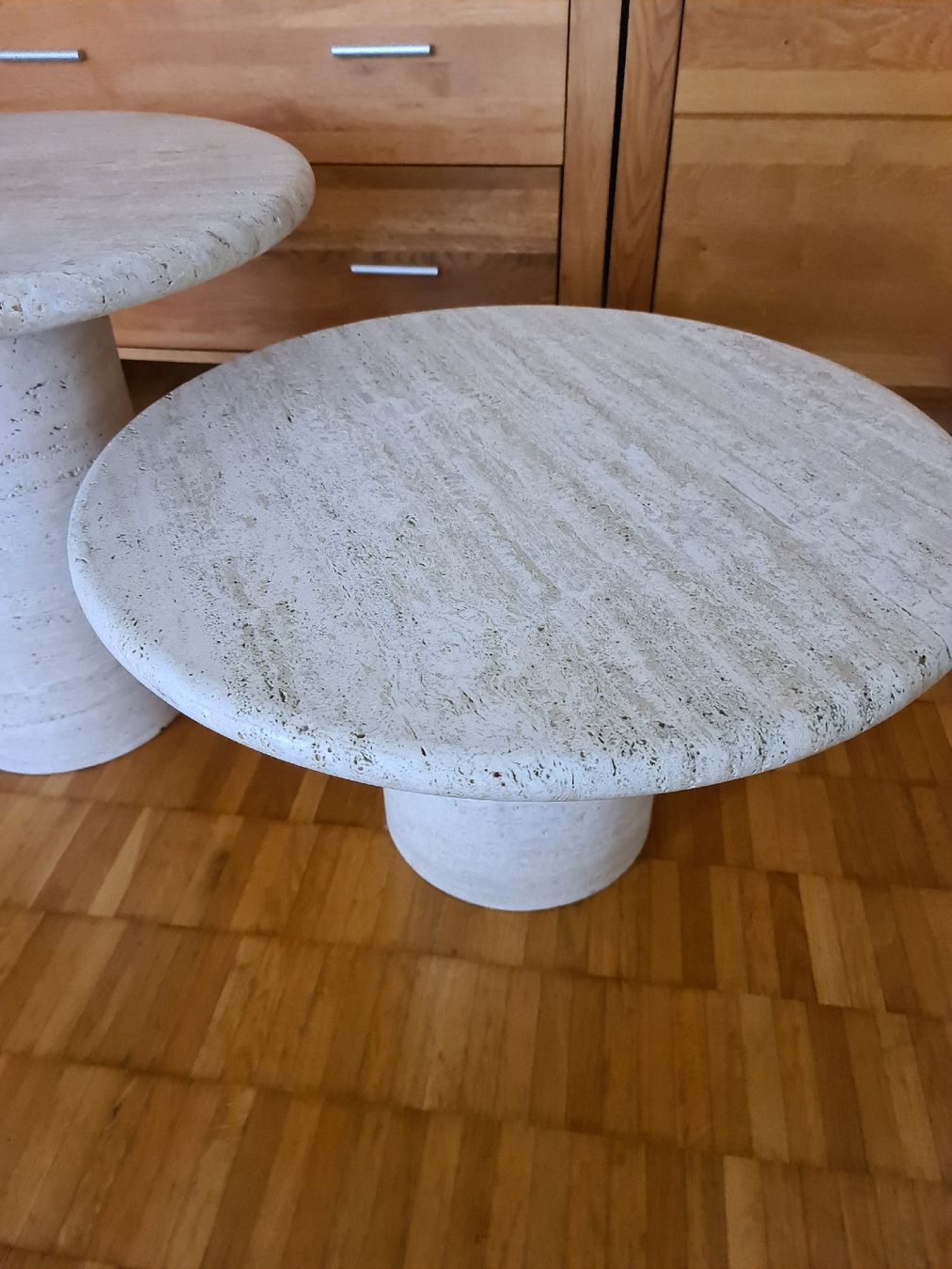 Tavoli: Vintage Travertin Couchtische – Nuovo (secondo la descrizione) da Emmenbrücke venduto da gatasalvache 2