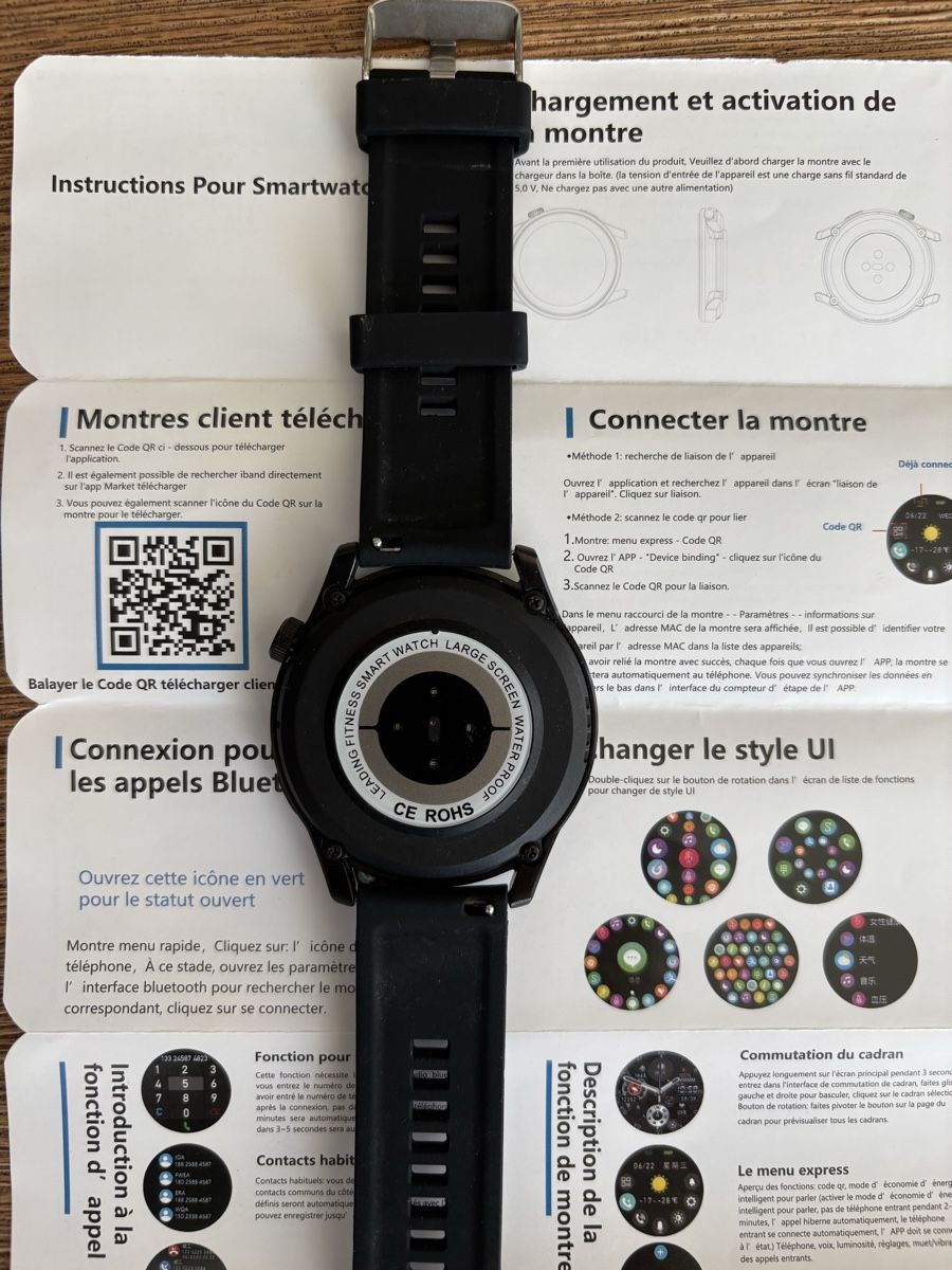 Smartwatch: Multifunctional Smart Watch – Usato da La Tour-de-Trême venduto da ValGruyere 3