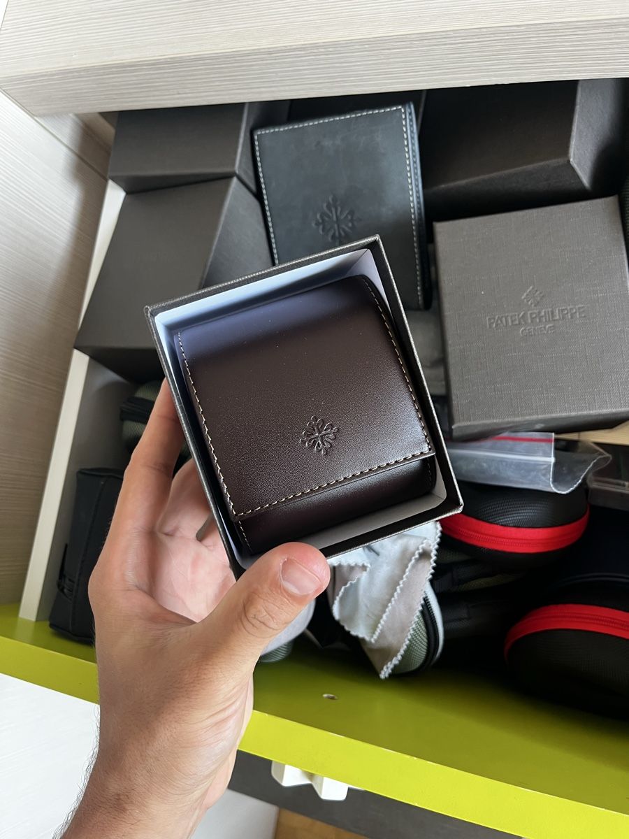 Patek Philippe Scatole porta orologi: Patek Philippe Travel Pouch – Nuovo e nell'imballaggio originale da Genève venduto da 3M_JR