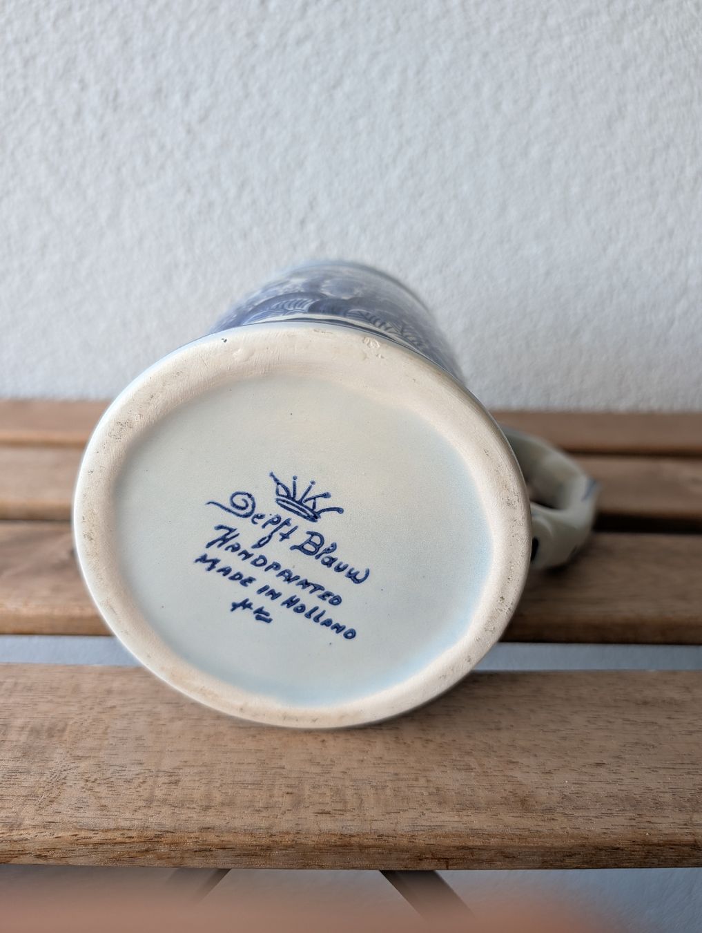 Bicchieri: Keramik Bierkrug – Handbemalt – Usato da Bern venduto da ari_66yc 1