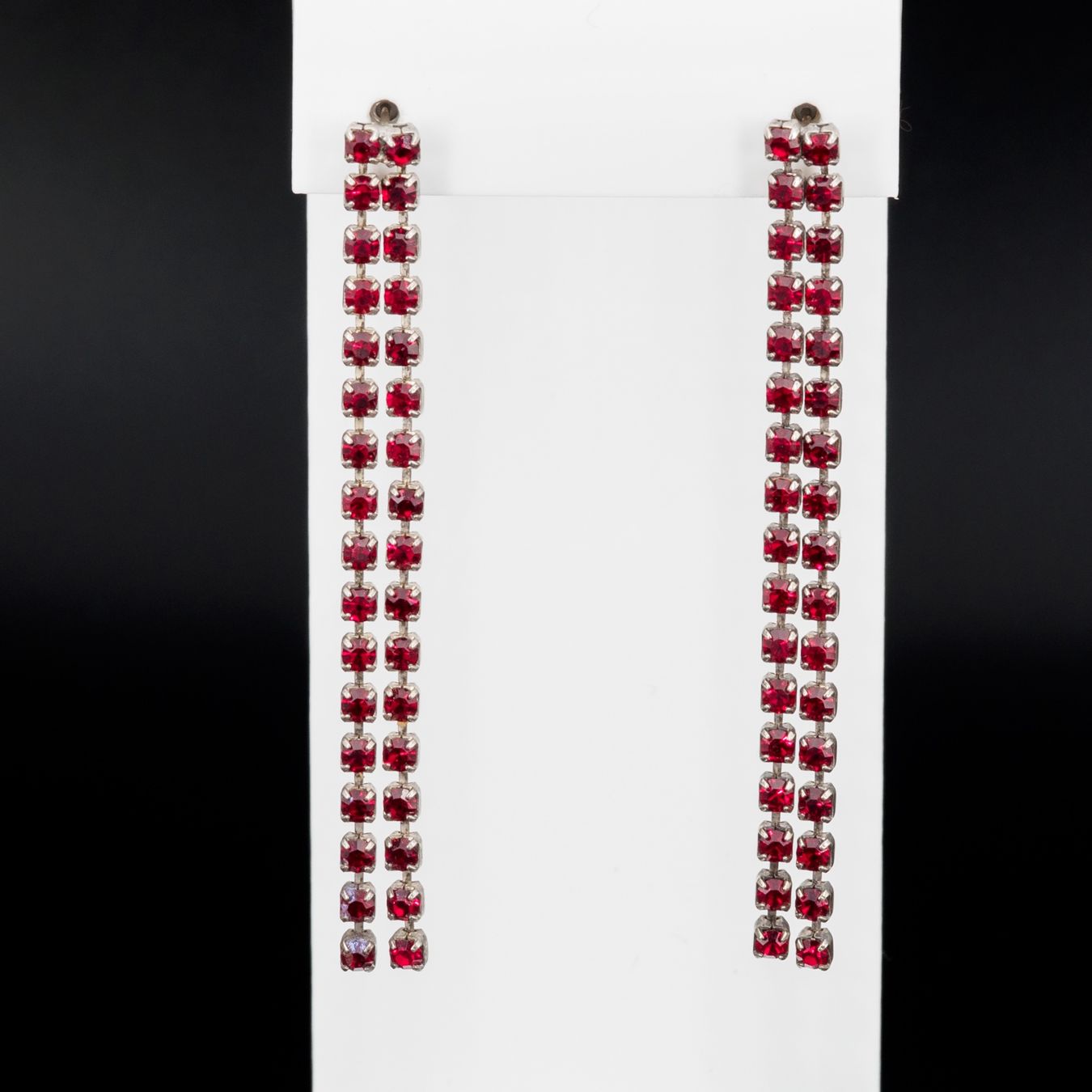 Ohrringe & -stecker: Vintage Ohrringe mit Strass – Gebraucht aus Zürich von nostalgic_treasures 3