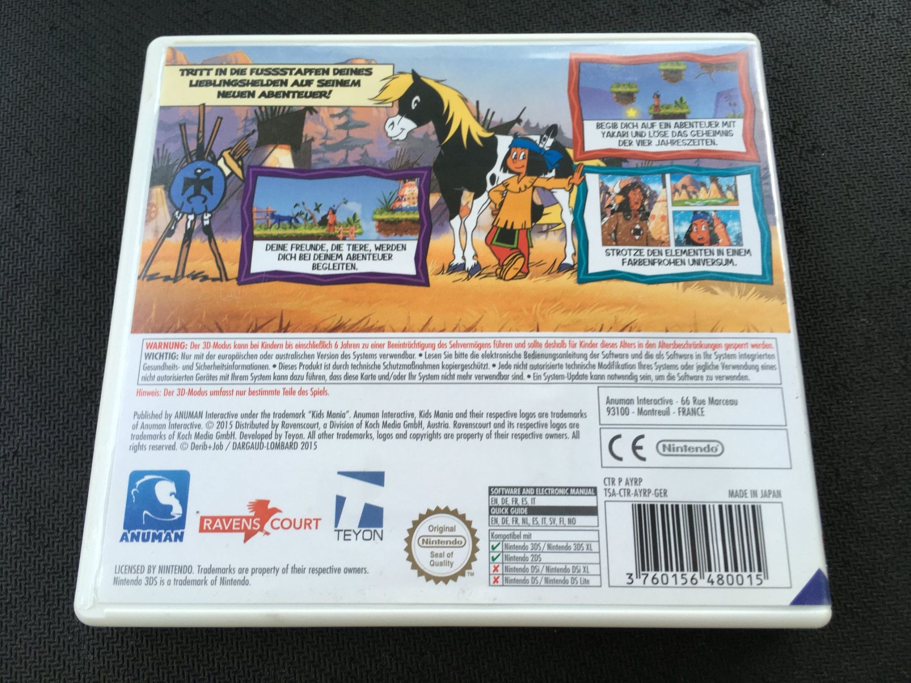 Nintendo Giochi: Yakari - Nintendo 3DS – Usato da St.Gallen venduto da sjosjo 1