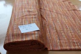 Stoff Polyester-Strick gelb/rosa