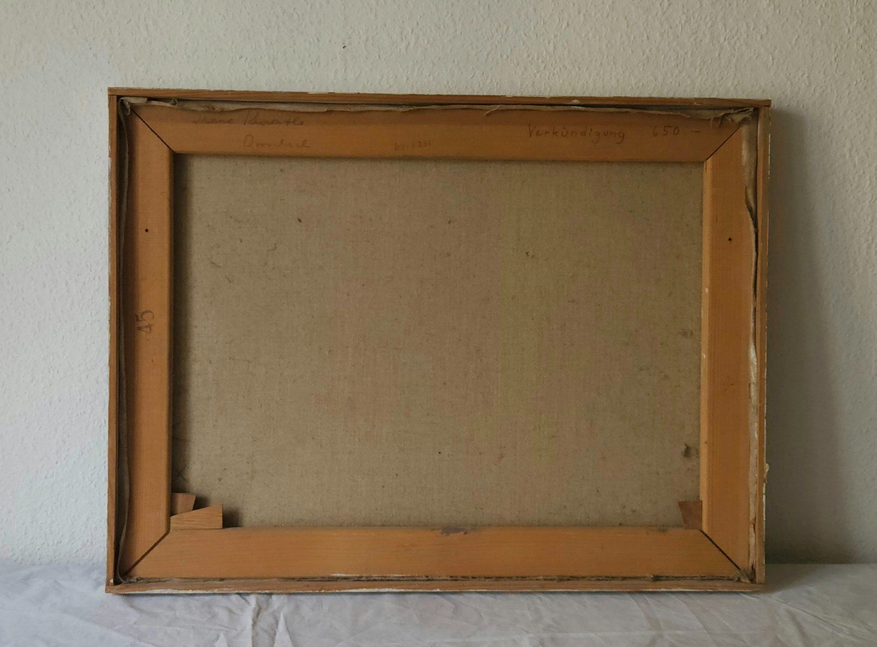 Dipinti: Verkundigung -  45x60 - Irene Fls – Usato da Genève venduto da jea_8zgm 2