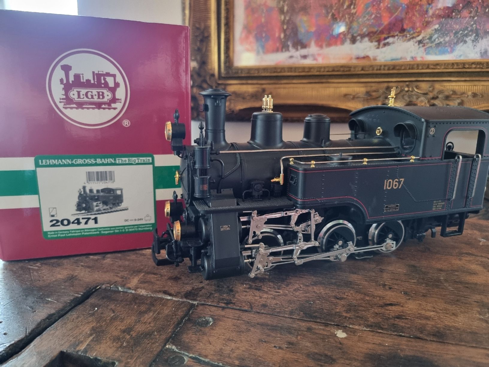 LGB Modelleisenbahnen: LGB 20471 Dampflok SBB Brünig Ballenberg – Gebraucht aus Aarburg von 11866 6