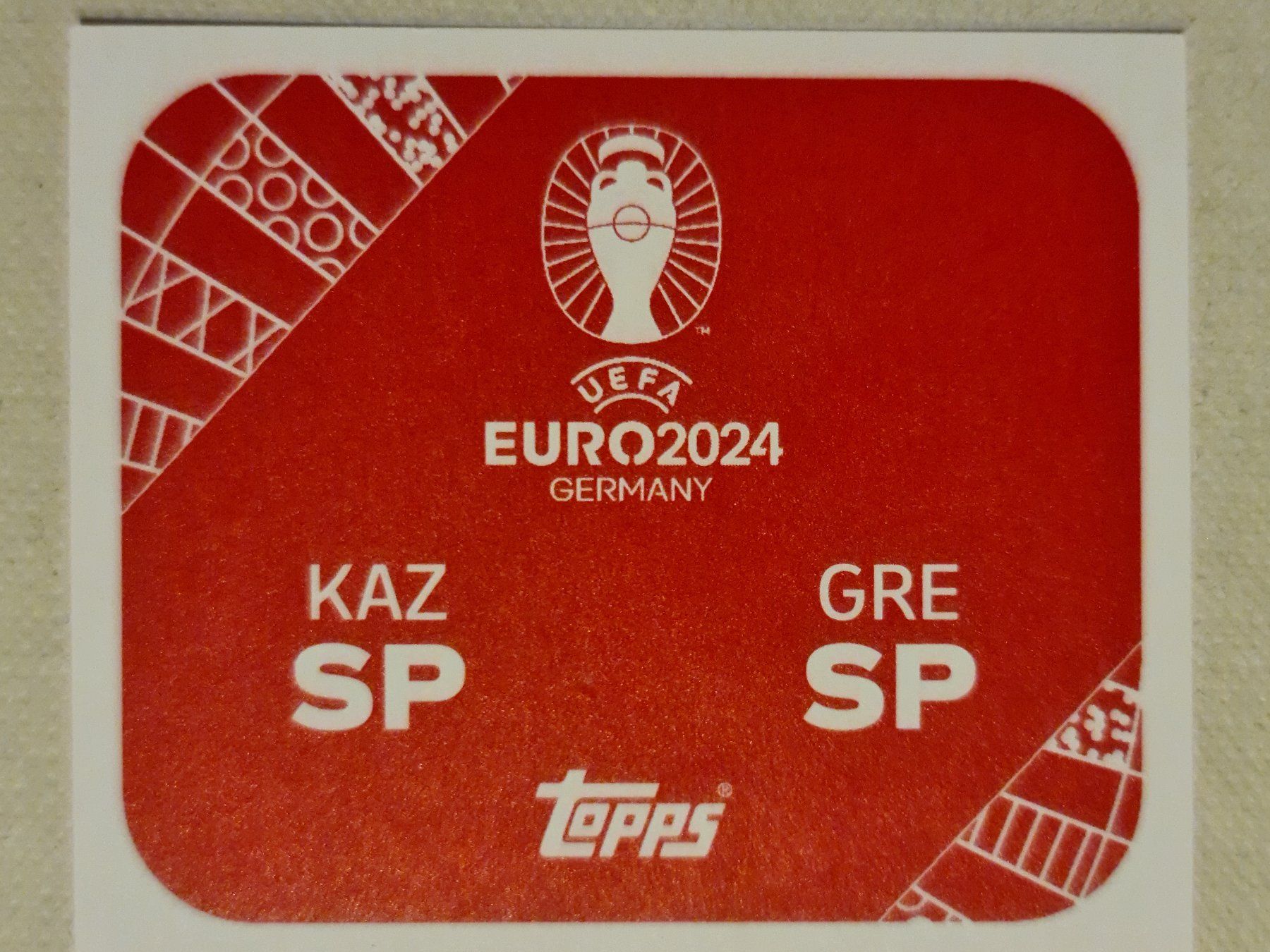Topps Carte collezionabili: Topps EURO2024 SP KAZ GRE – Nuovo e nell'imballaggio originale da Dintikon venduto da Prime-shop 1