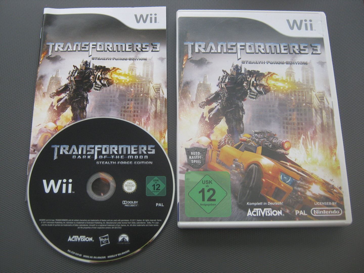Nintendo Giochi: TRANSFORMERS 3 für NINTENDO WII – Usato da St.Gallen venduto da sjosjo