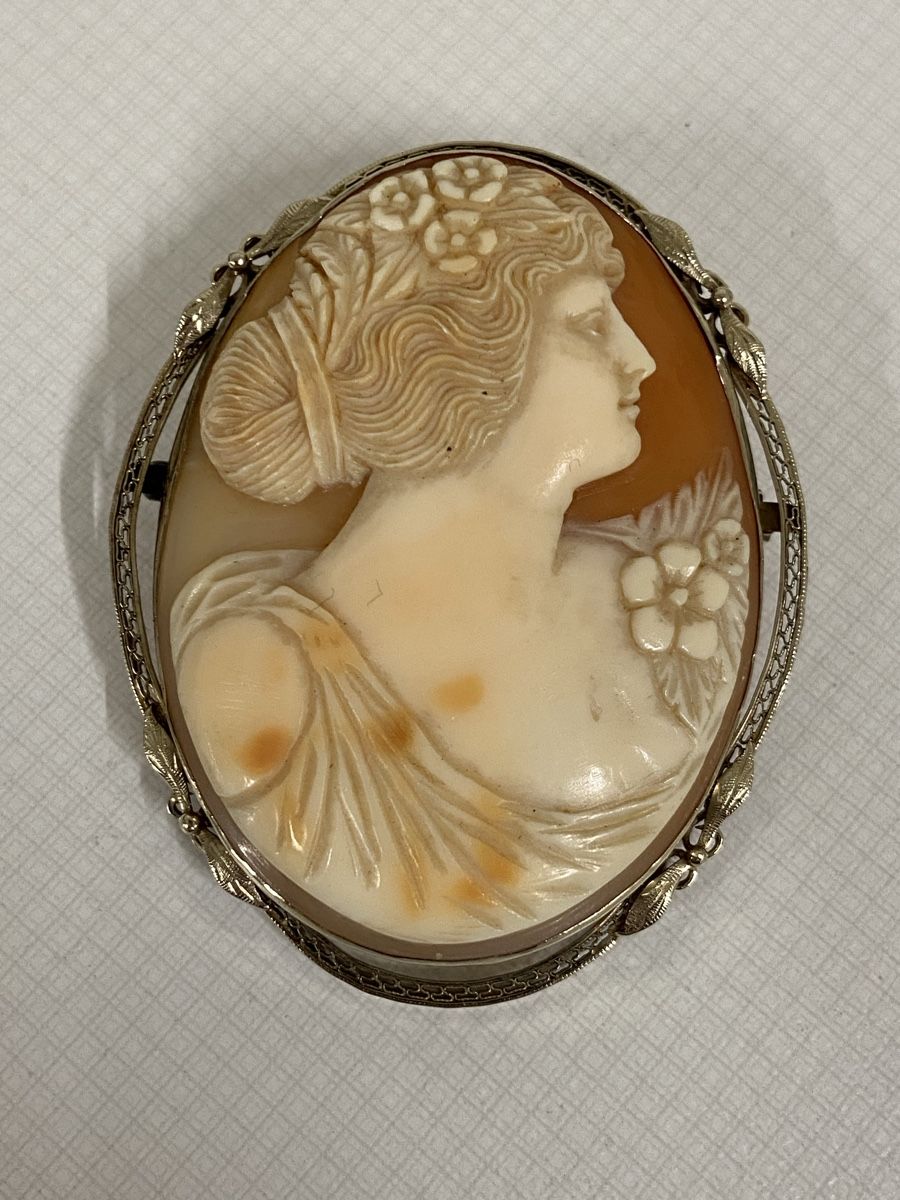 Broschen & Nadeln: Antike Cameo/Brosch 14 Karat Gold – Gebraucht aus Dietikon von brocki-eyra 8