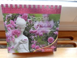 Kalender Jahreskalender 'Paradies Garten' Groh Verlag NEU