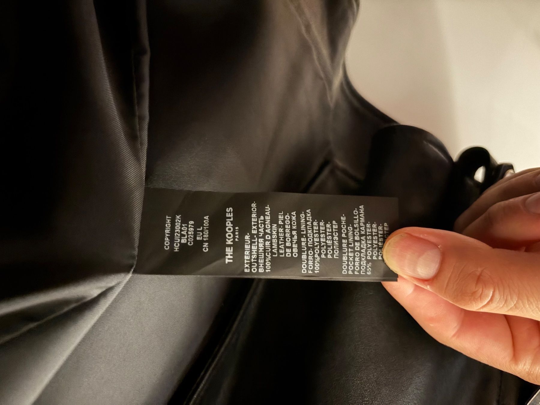 Kooples Jacken: Echte Kooples Lederjacke zu verkaufen – Neu (gemäss Beschreibung) aus Effretikon von El-Patron1 1