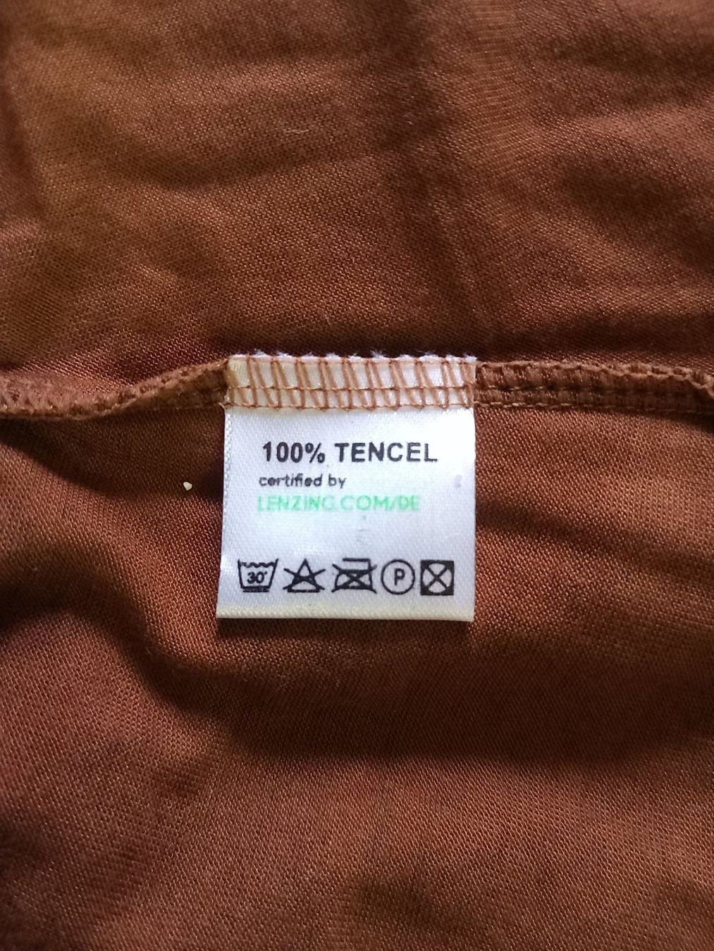 Vestiti: Robe marron à capuchon Gado Gado 100% Tencel – Nuovo (secondo la descrizione) da Faoug venduto da per_kp6r 3