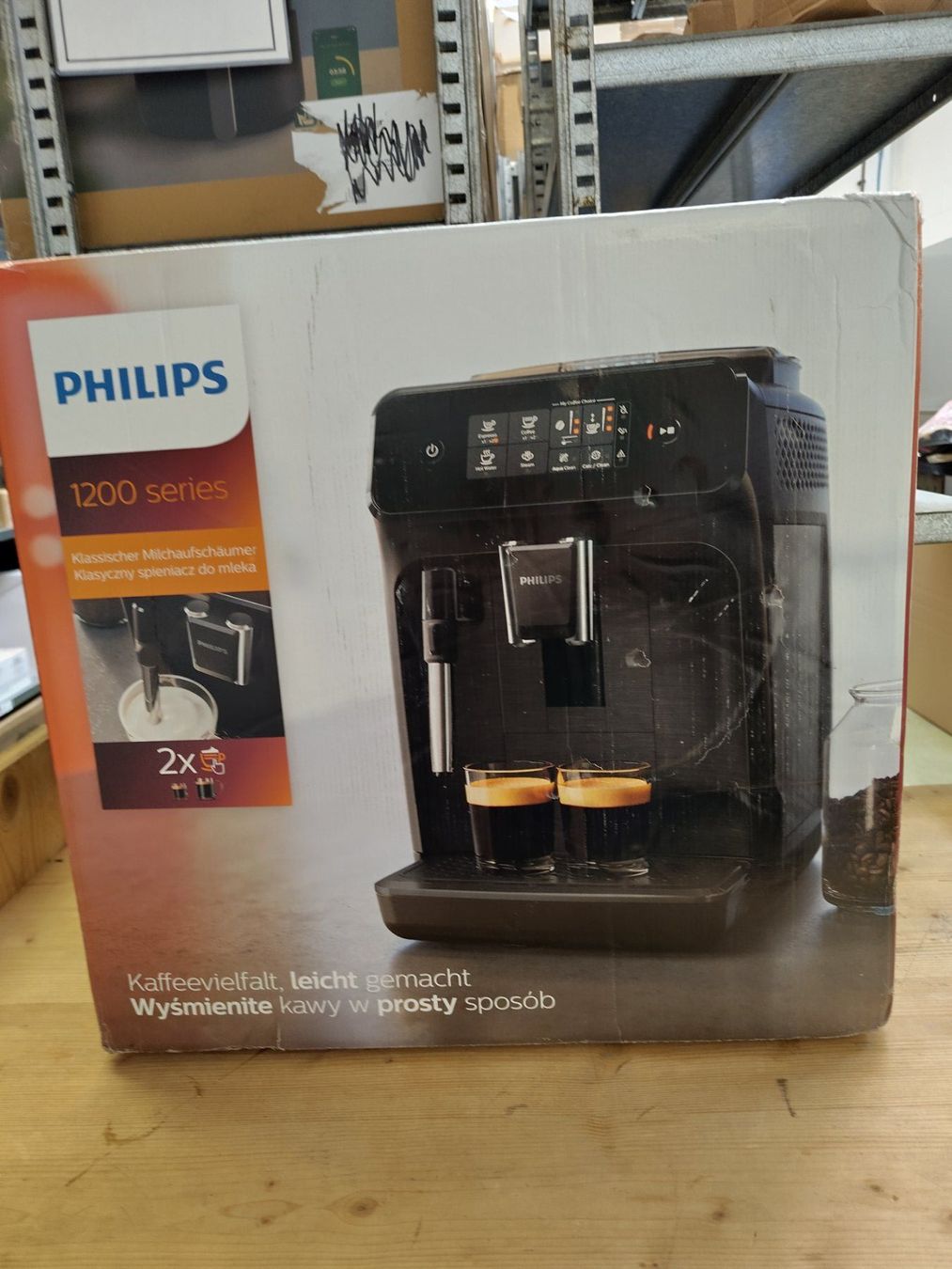 Philips Macchine per caffè & Macchine per espresso: Philips - Kaffeevollautomat Serie 1200 – Nuovo e nell'imballaggio originale da Dällikon venduto da Retouren_Resale