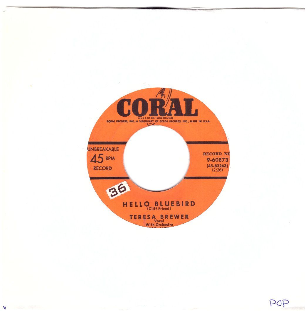Dischi in vinile: TERESA BREWER – Usato da Bassersdorf venduto da house-of-vinyl