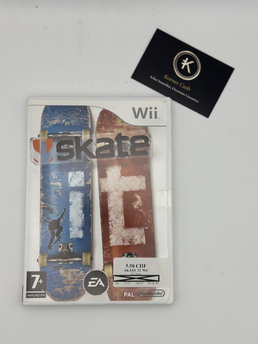 Giochi: Jeu Wii Skate It – Usato da Lausanne venduto da Korner-Cash