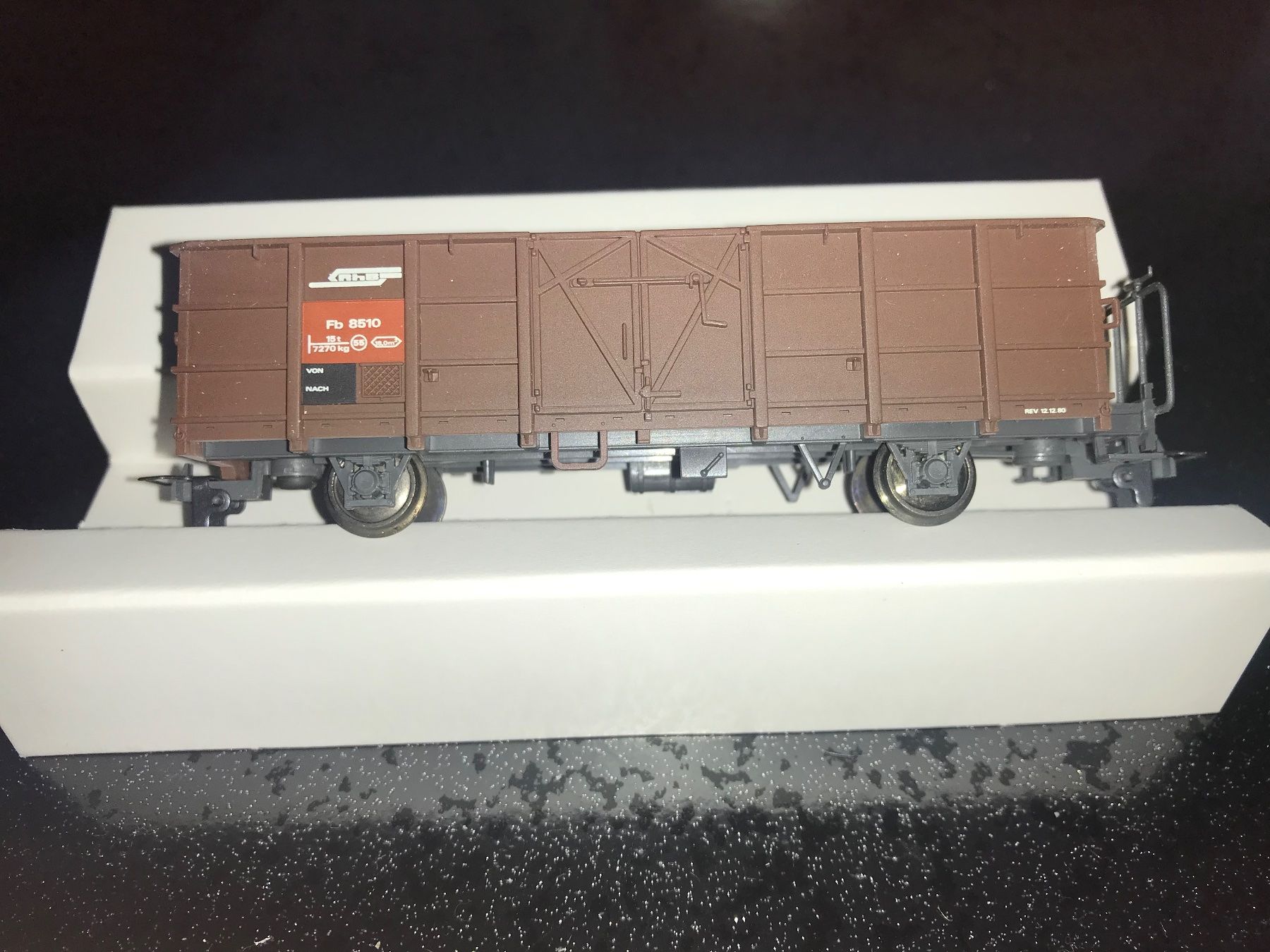 Bemo Modellini di ferrovie: Bemo , Fb 8510 der RhB mit OVP – Usato da Glis venduto da 1Hector1 2