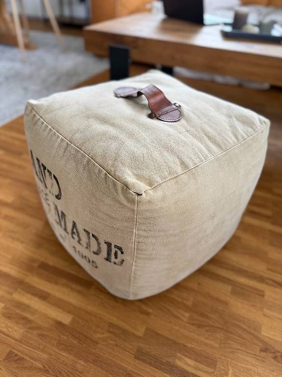 Tabourets: Vintage Hocker Stoff – D'occasion à Bern par t0x8t0r 1