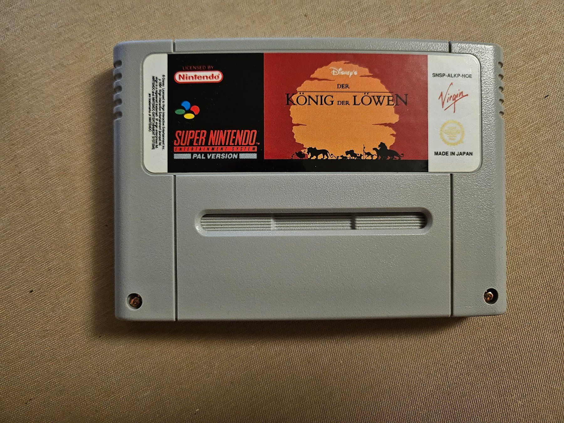 Nintendo Giochi: König der Löwen (SNES) – Usato da Wabern venduto da konbini 2