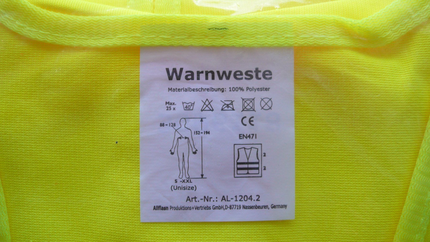 Schutz & Schoner: Sicherheitsweste, Schulweg, Joggen – Neu und originalverpackt aus Birmenstorf AG von tritonius 3