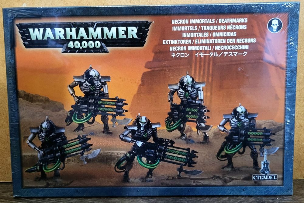 Warhammer 40K Necron Immortals Deathmarks OVP 2 (Neu und ...