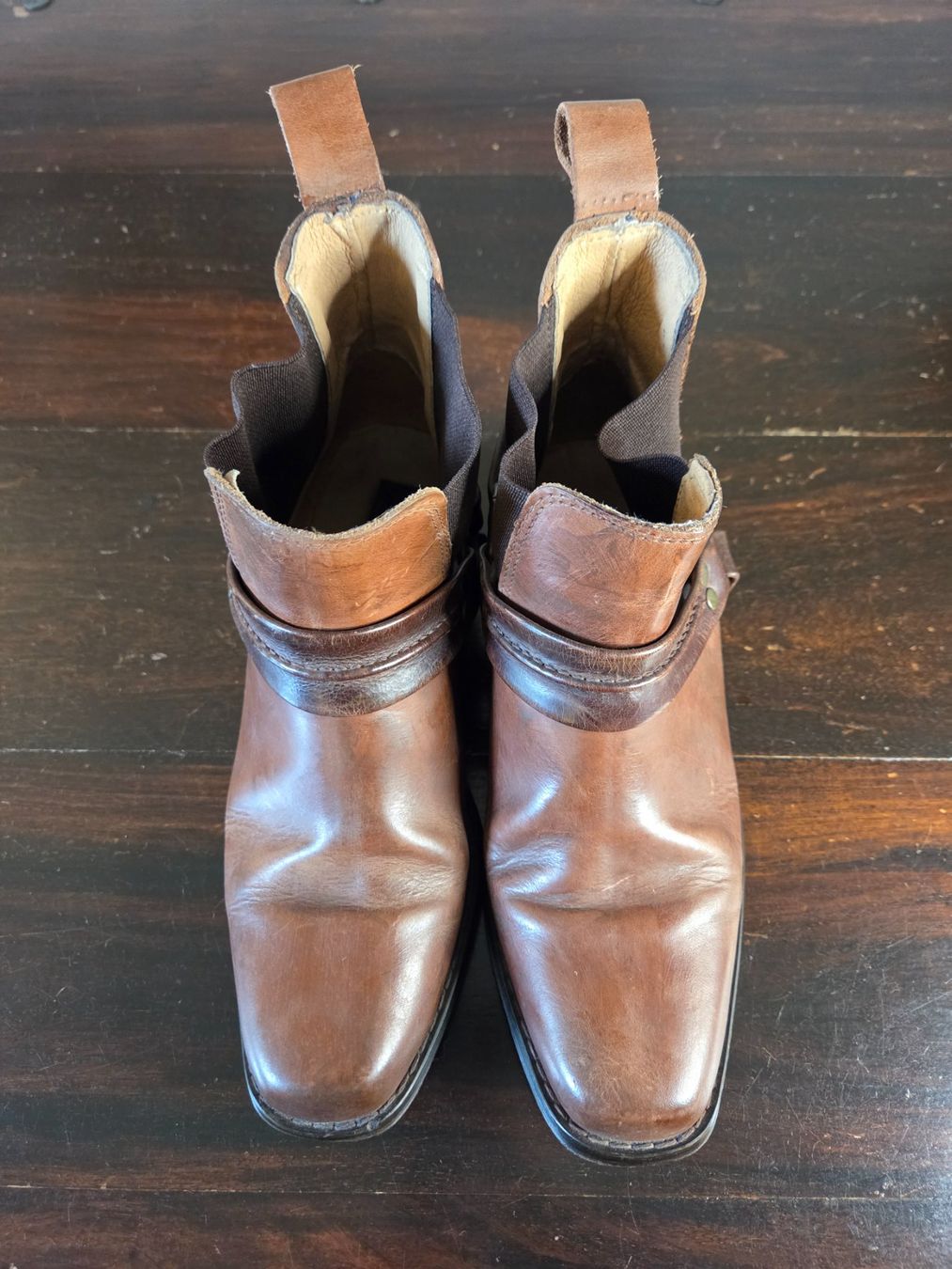 Scarpe da uomo: Vintage Leder Ankle Boots Gr. 41 – Usato da Bern venduto da -Aniko- 3