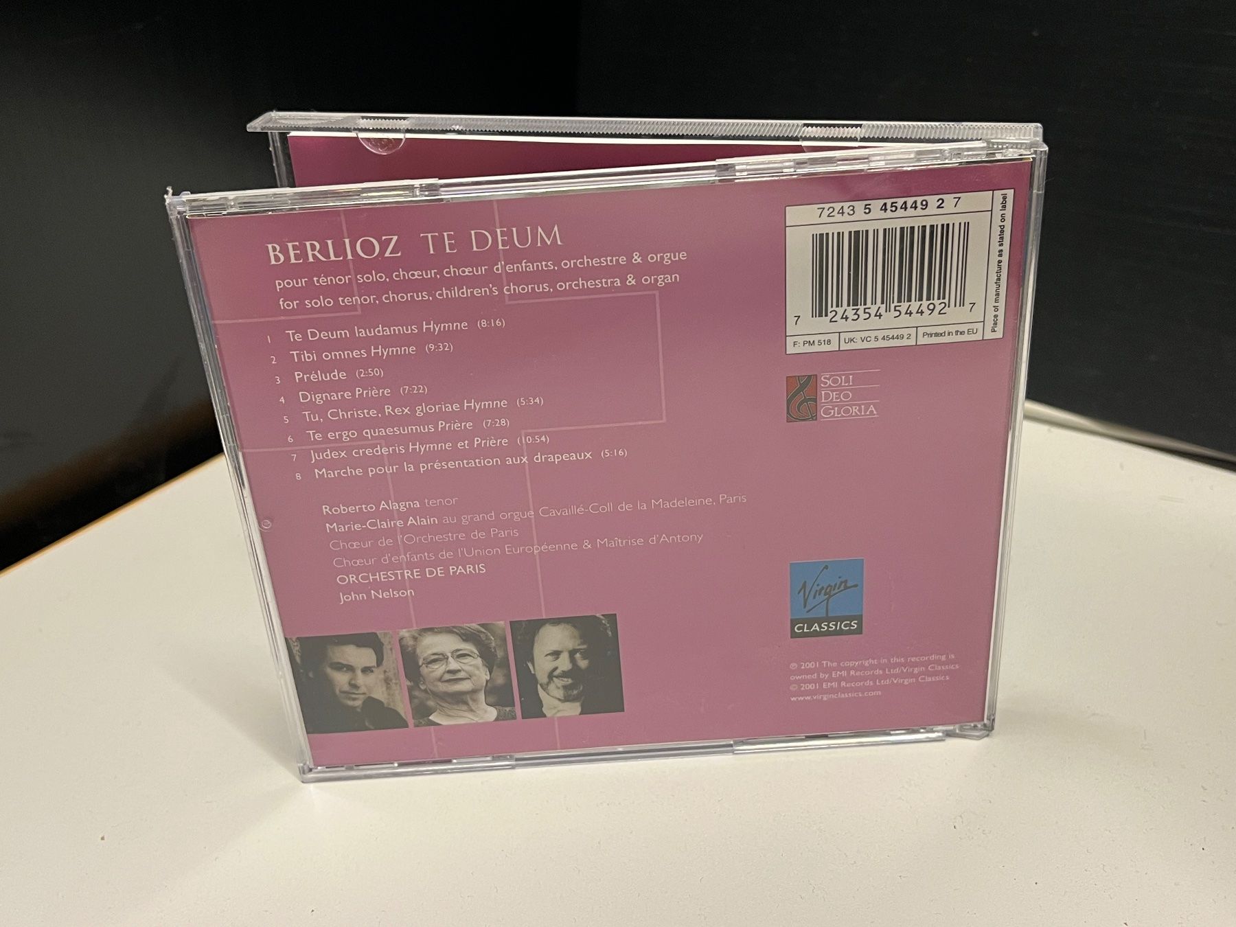 CD: Berlioz - Te Deum - SRA02A – Usato da Küsnacht ZH venduto da swisssales.net 1