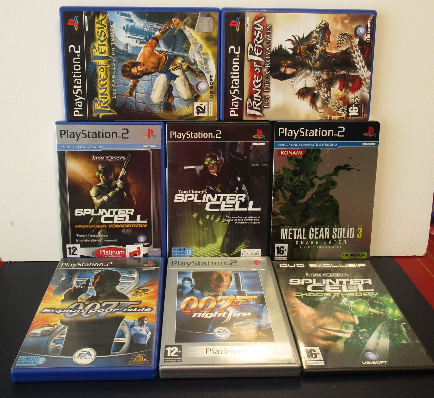 Spiele: 8 JEUX POUR PLAYSTATION PS2 – Gebraucht aus Chêne-Bourg von breno56 2