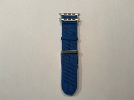 Apple Watch Armband En Mer: Blue – Titan-Look – 49/46