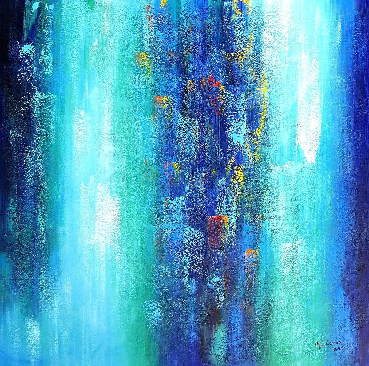Riproduzioni & Creazioni: Abstract - Winter Olympics – Nuovo (secondo la descrizione) da Larnaca venduto da KunstDepot24