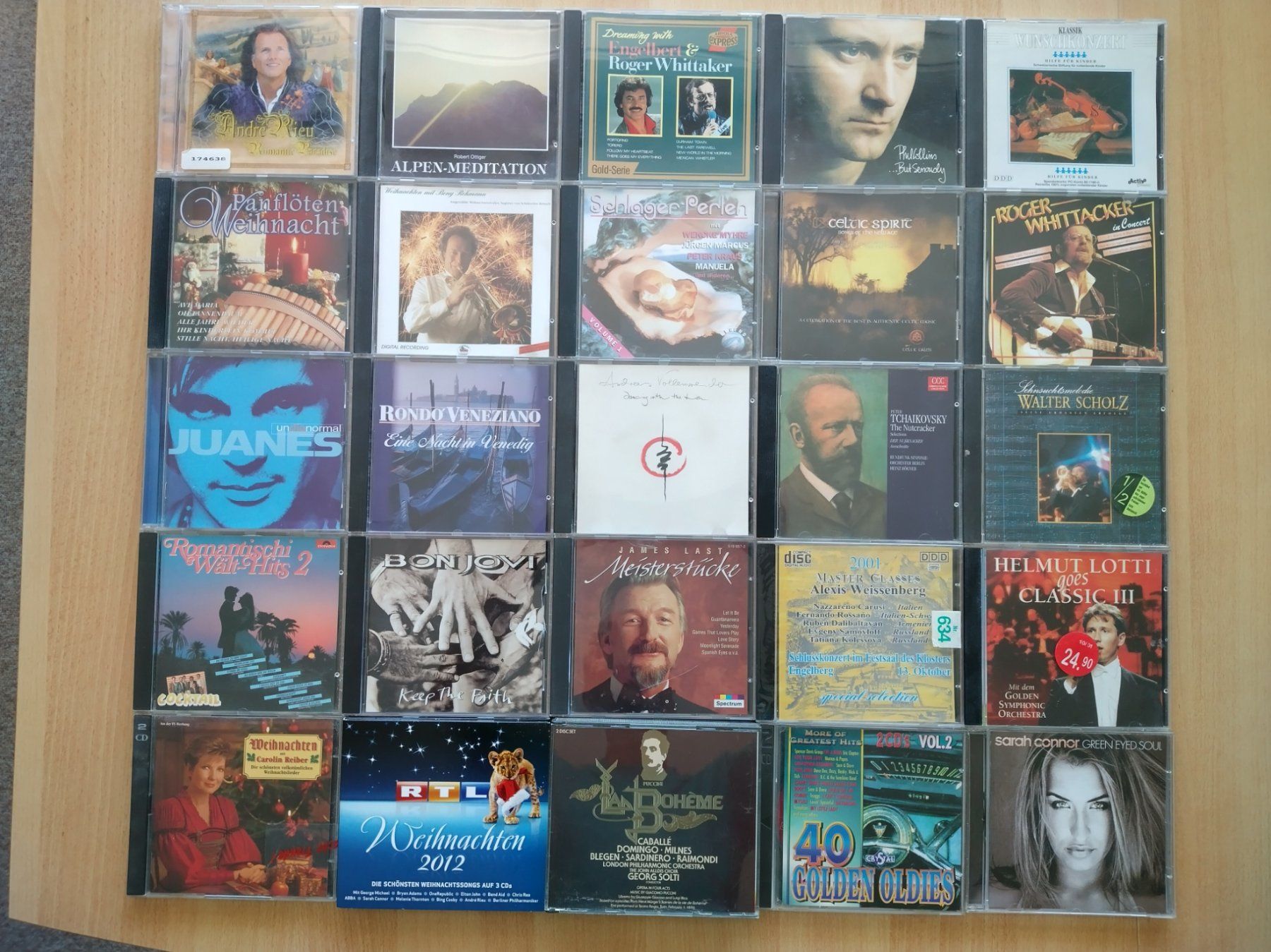 CDs: CD Sammlung: Div. Musikrichtungen / 60 CD's! – Gebraucht aus Jona von Argus36 2