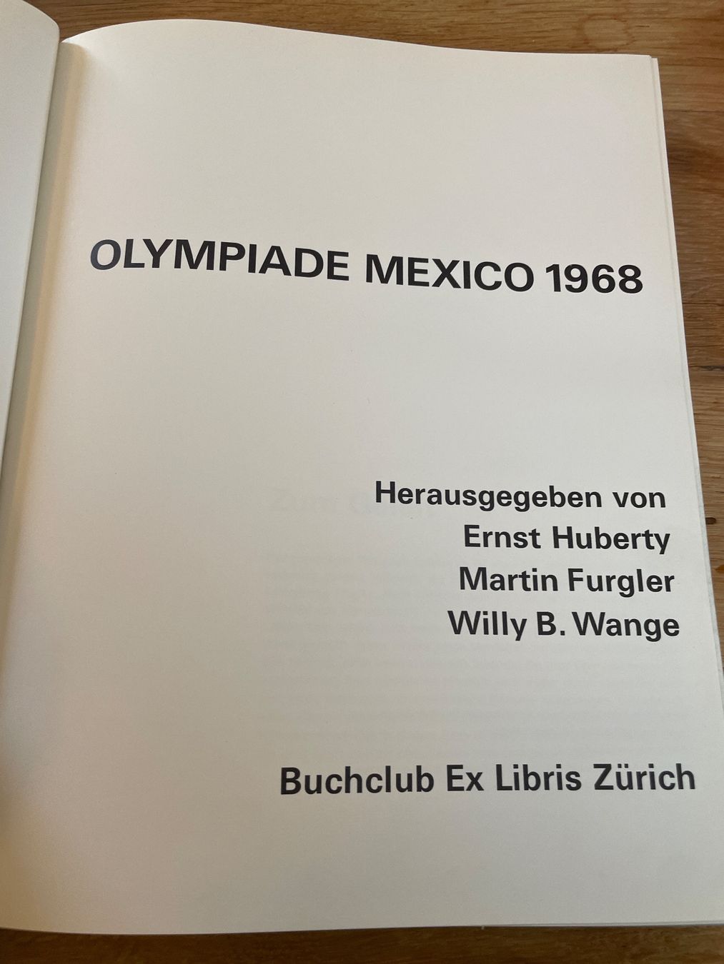 Libri: Buch: Olympiade Mexico 1968 – Usato da Winterthur venduto da cheerio97 4