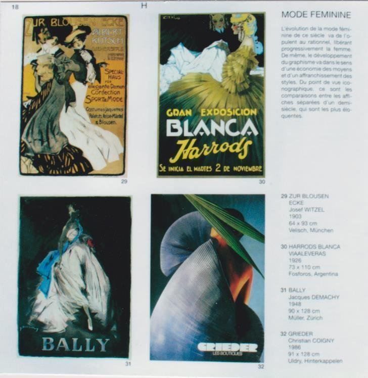Bücher: L' AFFICHE - MIROIR DU TEMPS EXPO 1995  Catalogue Exposition – Neu (gemäss Beschreibung) aus Blonay von postercollection 5