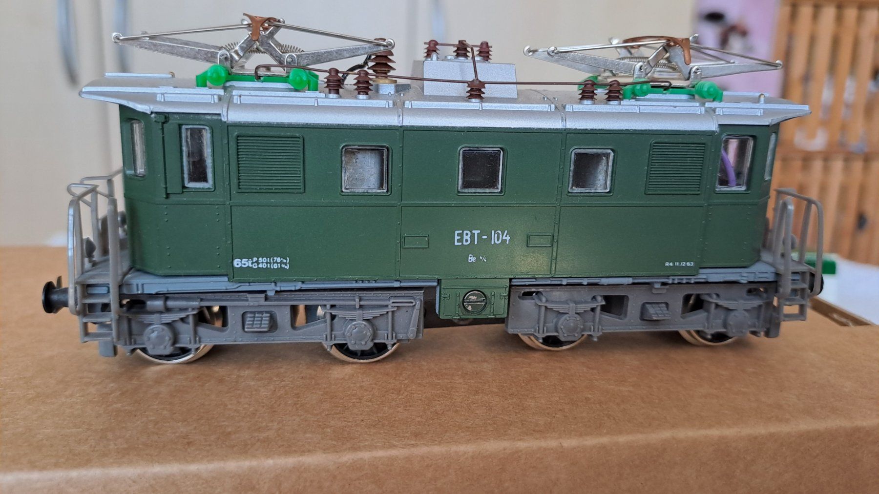 Kleinbahn Modelleisenbahnen: Kleinbahn SBB EBT 104 Be 4/4 H0 GL/19 – Gebraucht aus Winterthur von Riebeli333 1