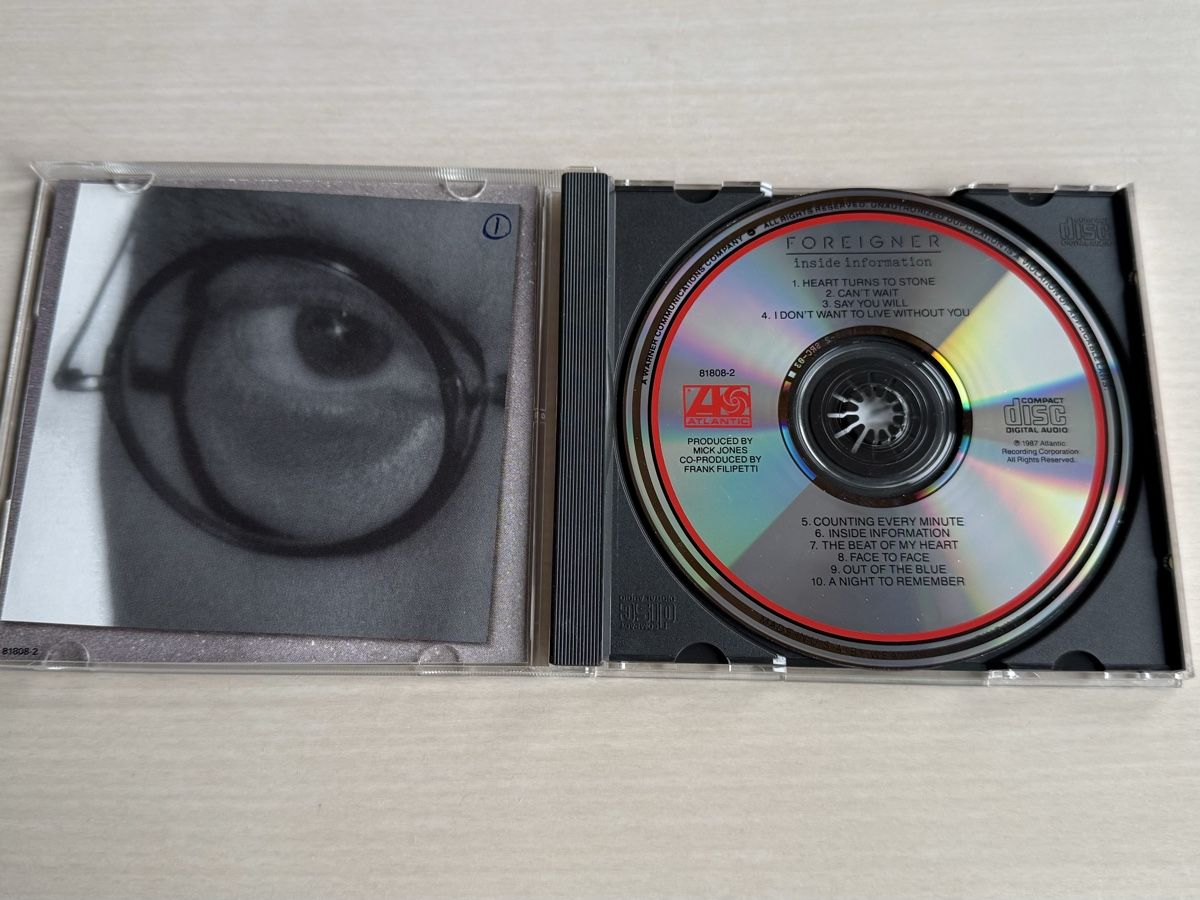 CD: Foreigner - Inside Information (CD) – Usato da Oberried Brienz venduto da Chyara 2