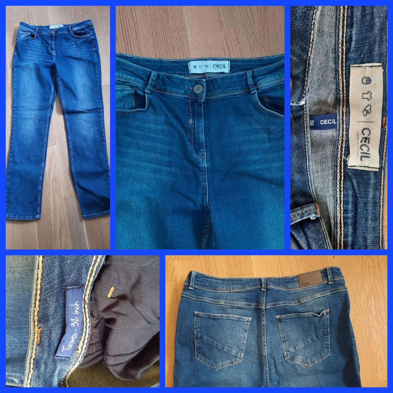 Cecil Jeans: ***CECIL*** Jeans Toronto Gr. 36/46 – Usato da Wädenswil venduto da H2H_Secondhandshop