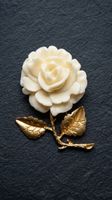 Broche Rose Éternelle