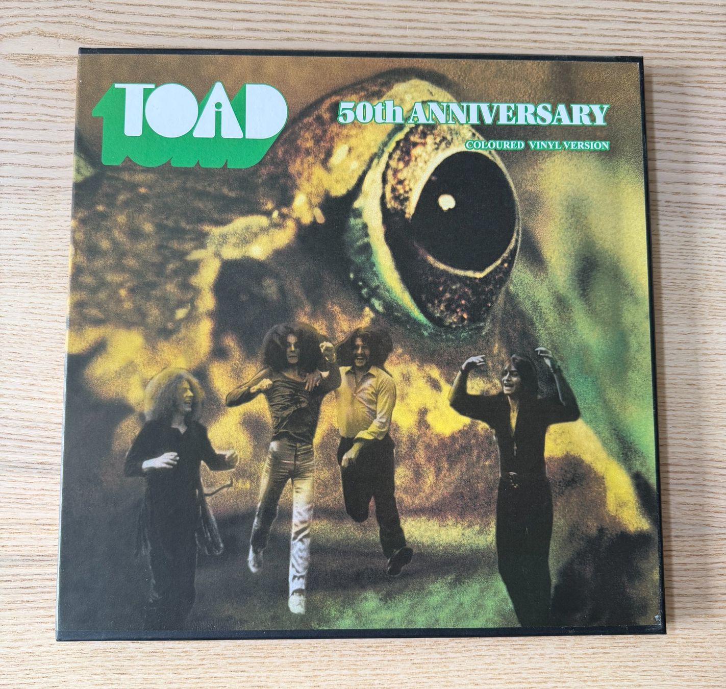 Dischi in vinile: Toad "50 Aniversary Box" - RE 2011 der CH-Rock-Pioniere – Usato da Frauenfeld venduto da Gasssenhauer