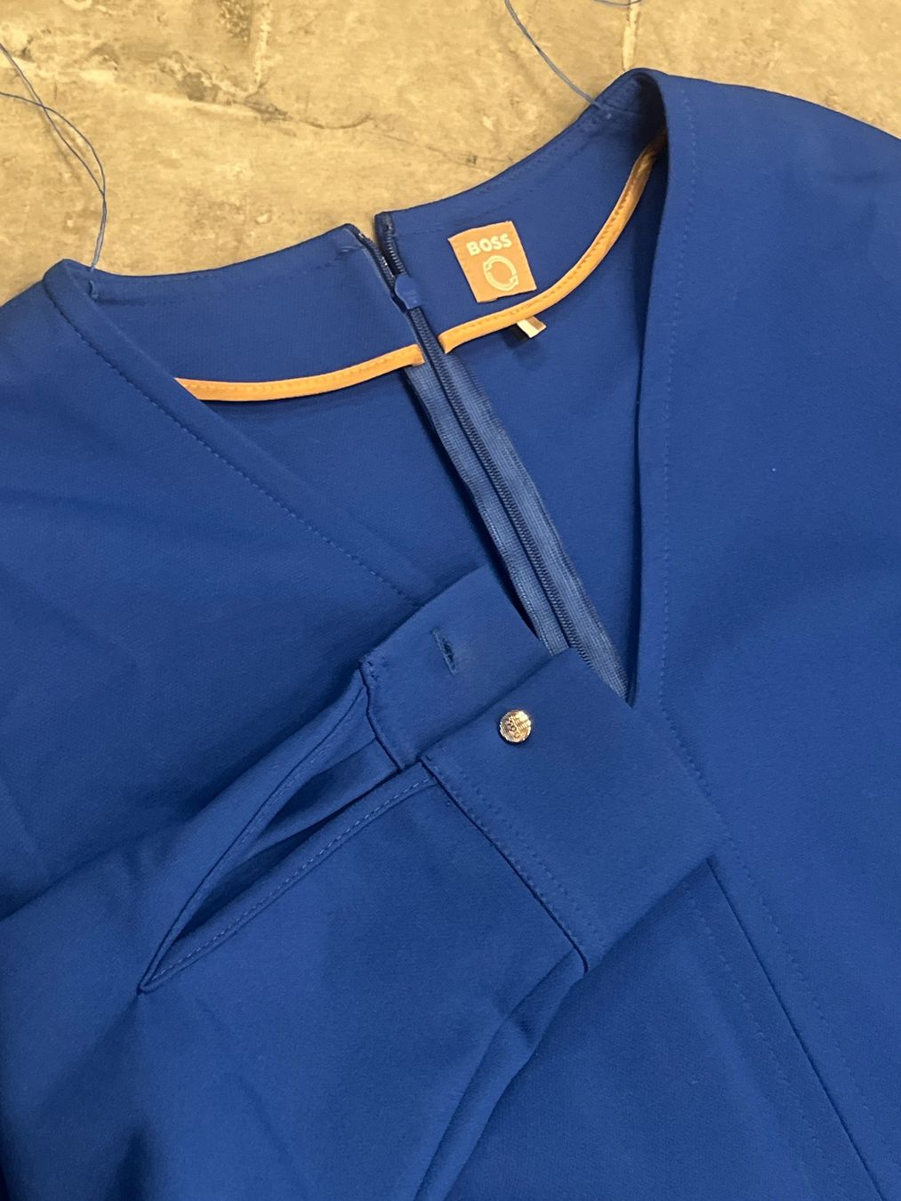 Hugo Boss Kleider: Boss Damen Kleid blau – Neu (gemäss Beschreibung) aus Menzingen von Mypersonalshopp 1
