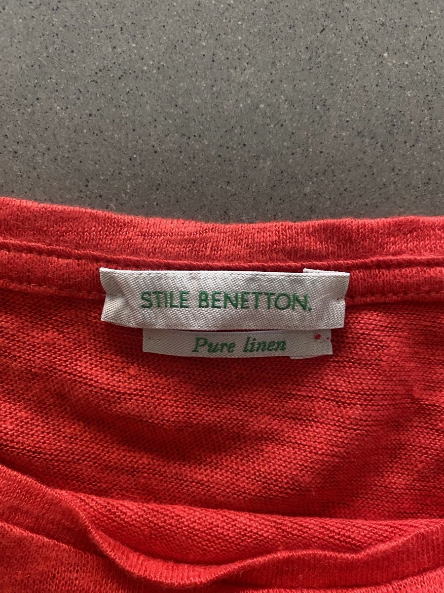 Benetton T-Shirts: Shirt Leinen Benetton – Neu (gemäss Beschreibung) aus Rütihof von ALAFC 1