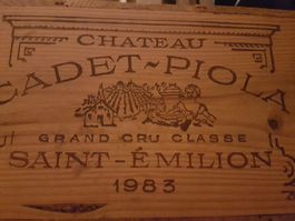 Chateau Cadet - Piola 1983 Grand cru Classe