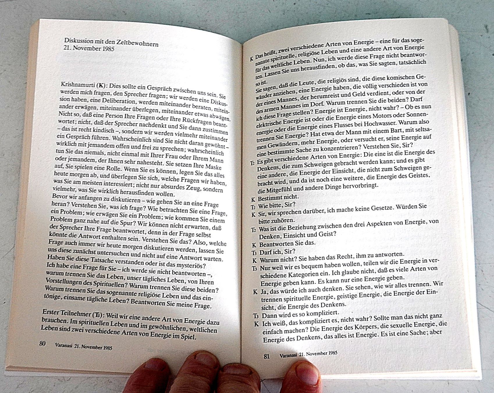 Livres: Jiddu Krishnamurtti – D'occasion à Baar par 2cvbaar 1