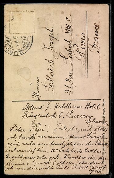 Cartes postales: AK Bürgenstockbahn mit Pilatus – D'occasion à Berlin par bartko-reher 1