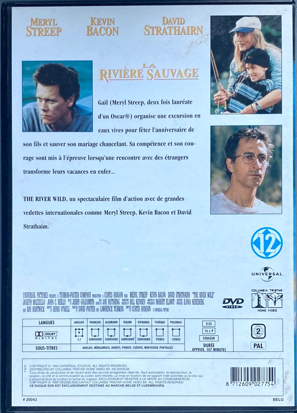Tutti i DVDs: LA RIVIERE SAUVAGE – Usato da Poliez-Pittet venduto da Newtown-Records 1
