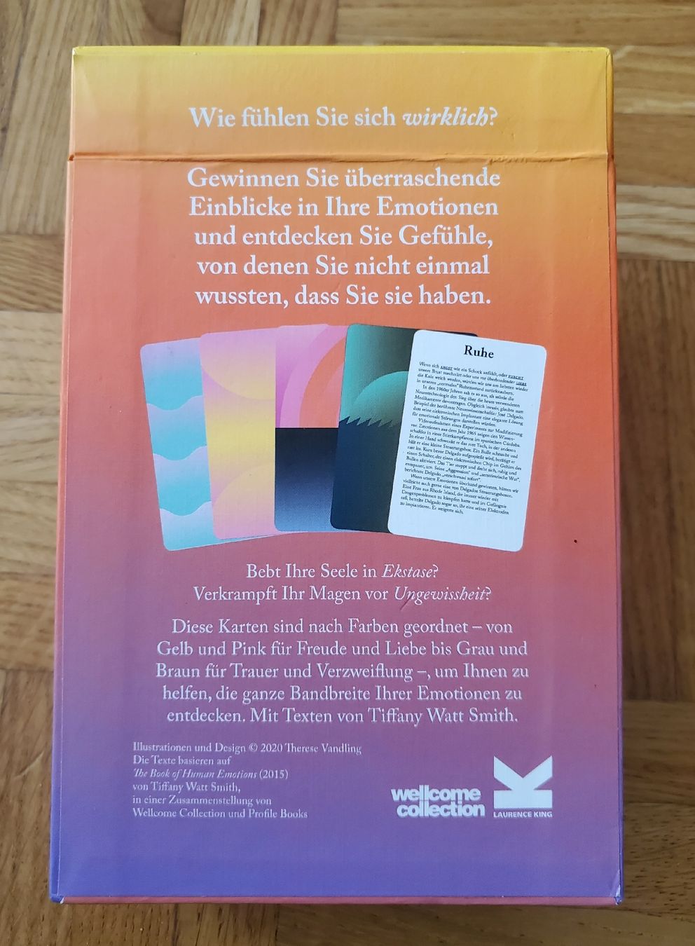 Giochi: Die Box der Emotionen / Stimmungskarten mit Farbmustern – Nuovo (secondo la descrizione) da Bern venduto da yar_6p2h 2