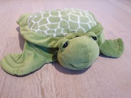 Plüschtier Schildkrot Grün / Stoff Turtle / Kuscheltier 50cm