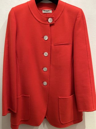 Blazer haute couture rouge boutique  Milan T42